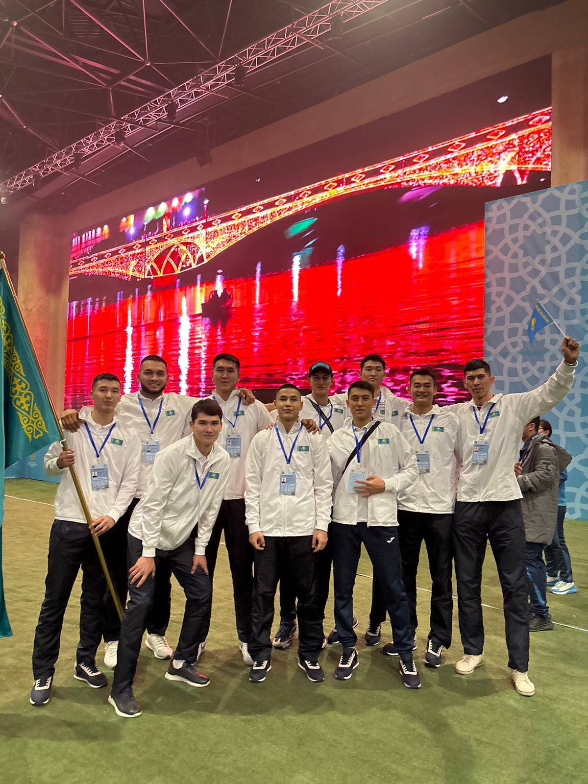 Students of the specialty “Physical Culture and Sports”, Faculty of Medicine and Health Care of KazNU named after. al-Farabi Yakim Ernur - 1st year, Rakhimbekov Nursultan - 4th year won a gold medal, 1st place in the team competition at the II Turkic Universiade in volleyball.